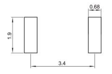 YX-ts-A001轻触开关安装图 YX-ts-A001轻触开关安装图
